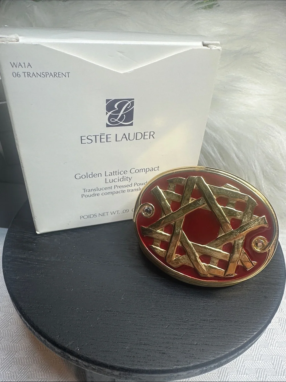 Estée Lauder pressed power compact lattice lucidity New!